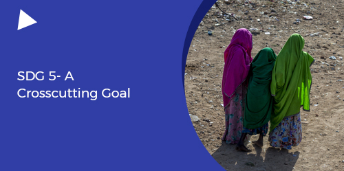 SDG 5- A Crosscutting Goal